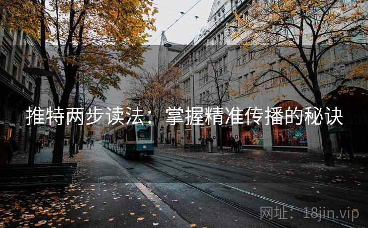 推特两步读法:掌握精准传播的秘诀 推特两步读法:掌握精准传播的秘诀